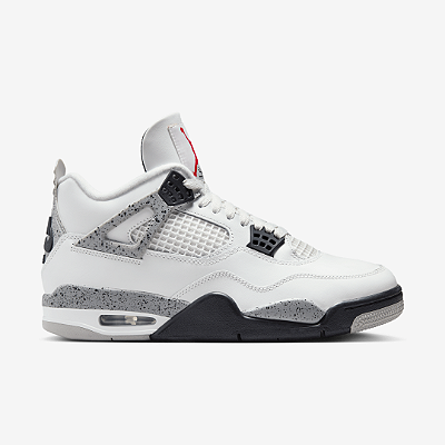 Tênis Jordan 4 Retro White Cement (2025)