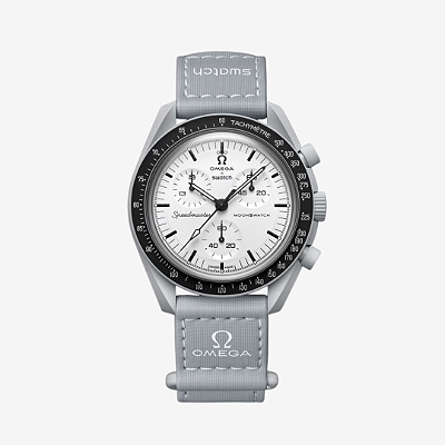 Swatch x Omega Relógio Moonwatch 1965 Grey
