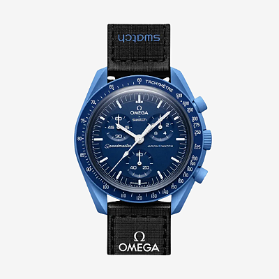 Relógio Swatch x Omega Bioceramic Moonswatch Mission to Neptune