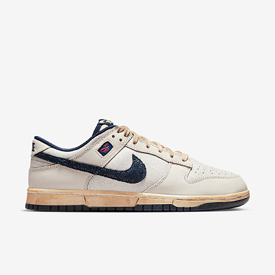Tênis Nike Dunk Low x Stranger Things Phantom and Midnight Navy