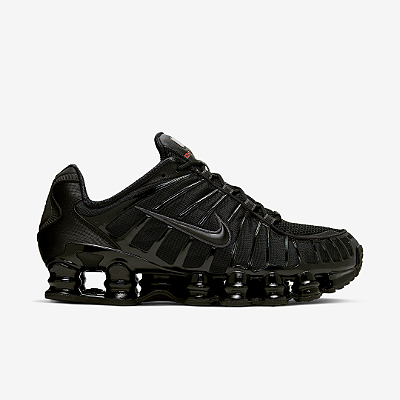 Tênis Nike Shox TL Black Metallic Hematite Preto