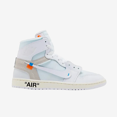 Tênis Air Jordan 1 Retro High Virgil Abloh Archive Alaska