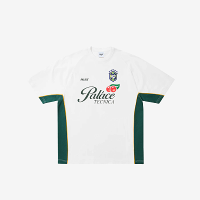 Camiseta Palace Copa Brasil Tecnica White