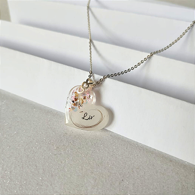 Pingente Coração de Leite - M