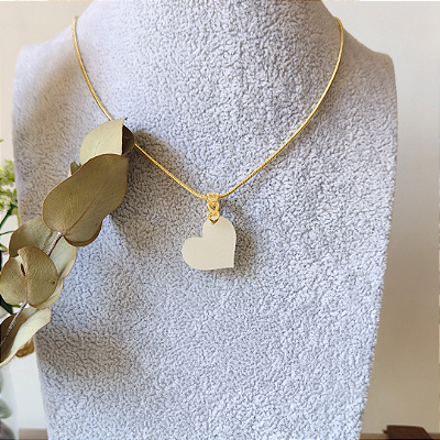 Pingente Coração de Leite - P