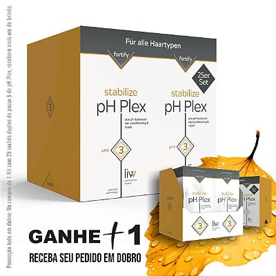Creme Reconstrutor pH Plex – 25 sachês duplos passo 3