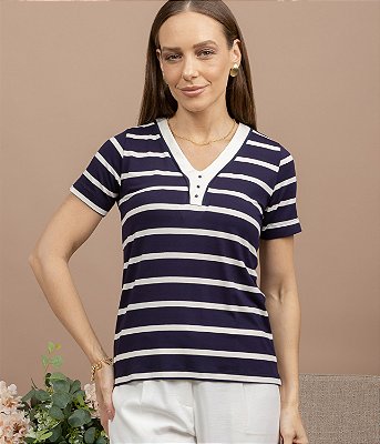 Blusa Malha Náutica Premium