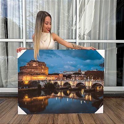 Quadro Decorativo Canvas Cidade Rio Adrian Park Horizontal