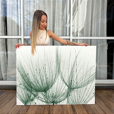 Quadro Decorativo Canvas Dente De Leão Horizontal