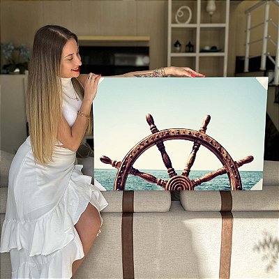Quadro Decorativo Flutuante Paisagem Timão Horizontal