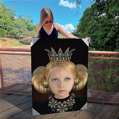 Quadro Decorativo Canvas Princesa Real
