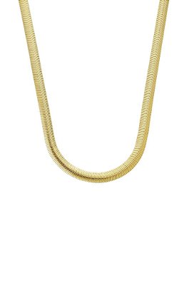 Colar de Malha Fio Alemão Ouro