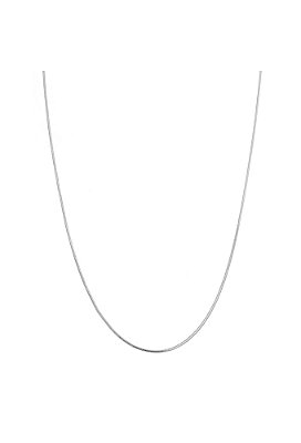 Colar Rabo de Rato Médio Ródio