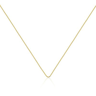 Corrente Veneziana 45cm Ouro