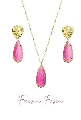 Conjunto com Base Martelada de Gota