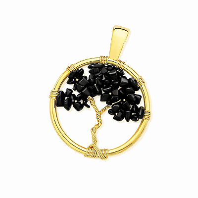 Pingente Árvore da Vida Pedra Natural