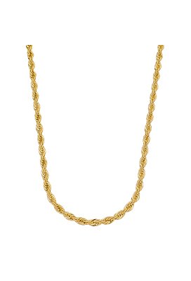 Colar Cordão Baiano 4mm Ouro