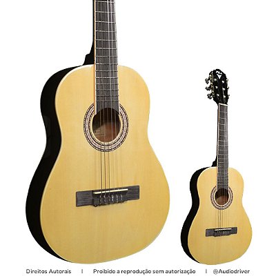 Violão PHX PX31 1/2 Natural Infantil