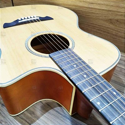 Violão Jumbo Elétrico TW-29 NS Tagima + Capa + Capo + Palhetas