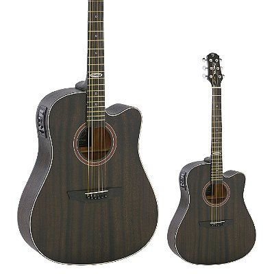 Violão Folk Elétrico Aço Strinberg SD200C TOS Fosco