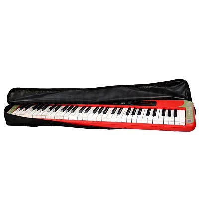 Teclado 61 Teclas Casio Casiotone CT-S200RD Vermelho Edição Exclusiva com Bag