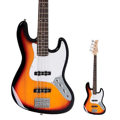 Baixo 4 Cordas Jazz Bass Strinberg JBS40 SB Sunburst