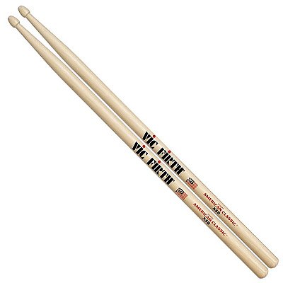 Baqueta 5B Ponta de Madeira American Classic EXTREME - Vic Firth