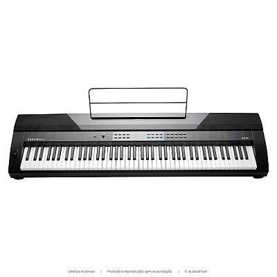 Piano Digital Kurzweil KA70 88 Teclas Preto - Stage Piano com efeitos