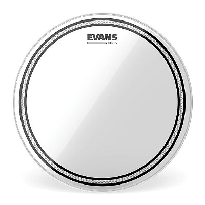 Pele para Tom 13” Hidráulica Evans TT13EC2S Clear Duplo Filme Transparente