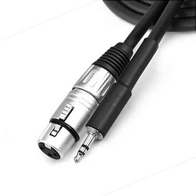 Cabo 0,30mm AC17 P2ST X XLR Femea Linha 5MTS - Santo Angelo