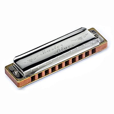 Harmonica Master Blues em Sí 9020B - Hering