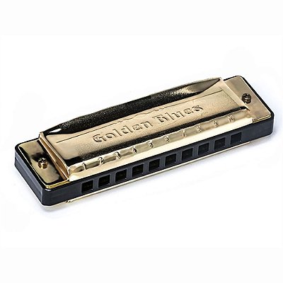 Harmonica Golden Blues em Ré 5020D - Hering