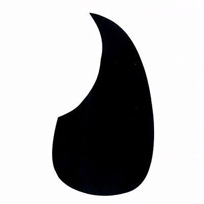 Escudo para Violão modelo Gota Black - Ronsani