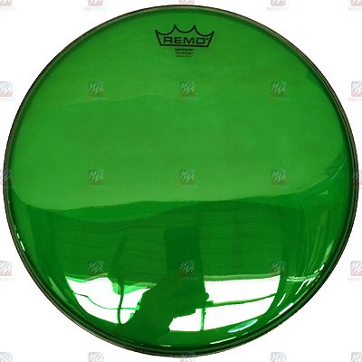 Pele Colortone Verde 13" Emperor Transparente BE-0313-CT-GN - Remo