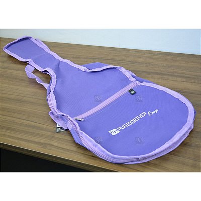 Capa para Violão Infantil N4 Simples 2 Alças Nylon 600 Lilas - Audiodriver