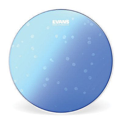 Pele para Caixa 14” Hidráulica Porosa Evans B14HB Hydraulic Blue Coated Drumhead