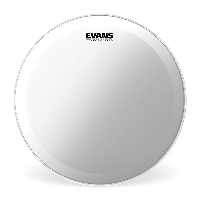 Pele para Bumbo 22” Hidráulica Evans BD22GB3 EQ3 Clear Bass Drumhead Transparente