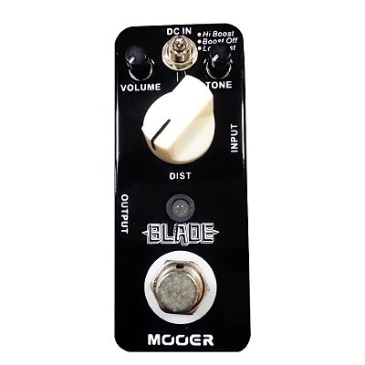 Pedal Distorção Blade Metal Distortion MBMD - Mooer