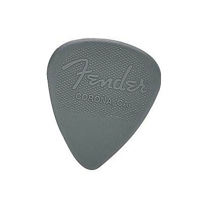 Palheta Nylon PICK 0.88 mm Cinza - Fender