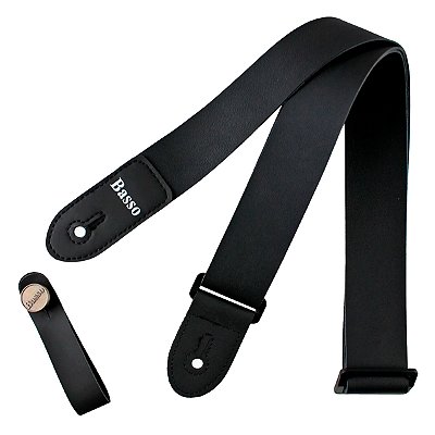 Correia (Alça) para Ukulele com Prendedor Basso UK 11 Preta