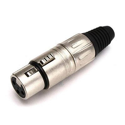 Conector XLR de Linha Femea Mod L3FNN01 - Santo Angelo