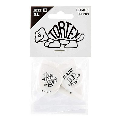 Palhetas para Guitarra Dunlop Tortex Flex Jazz III XL 1.5 mm