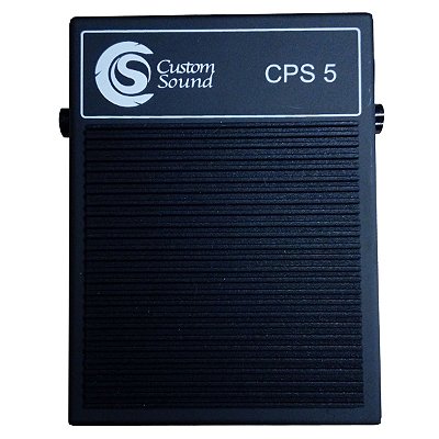 Pedal Sustain para Teclado CPS 5 Preto - Custom Sound