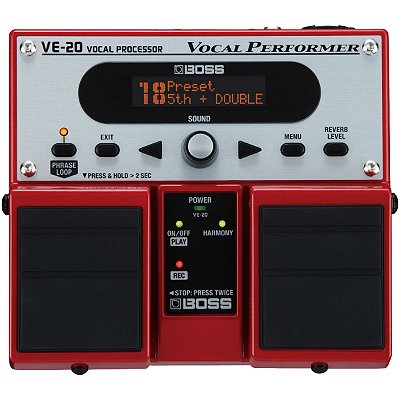 Pedal de Efeitos para Voz VE-20 - Boss