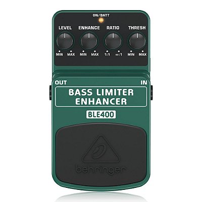 Pedal Compressor para Baixo Behringer BLE400 Bass Limiter Enhancer