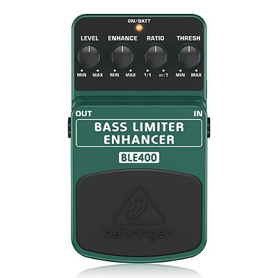 Pedal Compressor para Baixo Behringer BLE400 Bass Limiter Enhancer