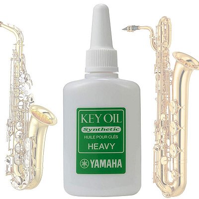 Oleo Lubrificante Key Oil Heavy para Chave de Instrumento de Sopro Saxofone Fagote 20 ml KOH3 - Yamaha