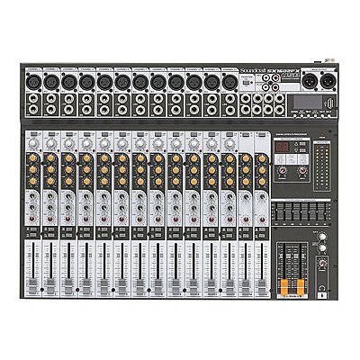 Mixer Mesa De Som 16 Canais SX1602FX-USB - Soundcraft