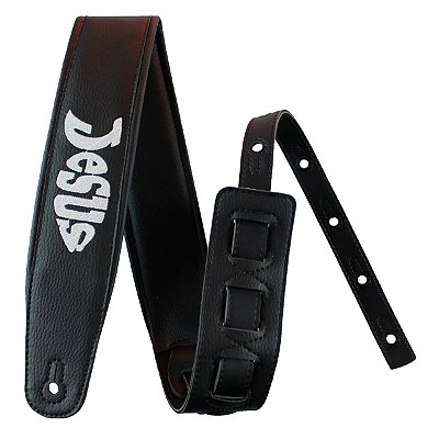 Correia (Alça) para Instrumentos “Jesus” Basso CLA Preta