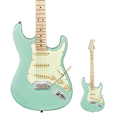 Guitarra Strato Tagima T-635 Classic SG LF/MG Surf Green